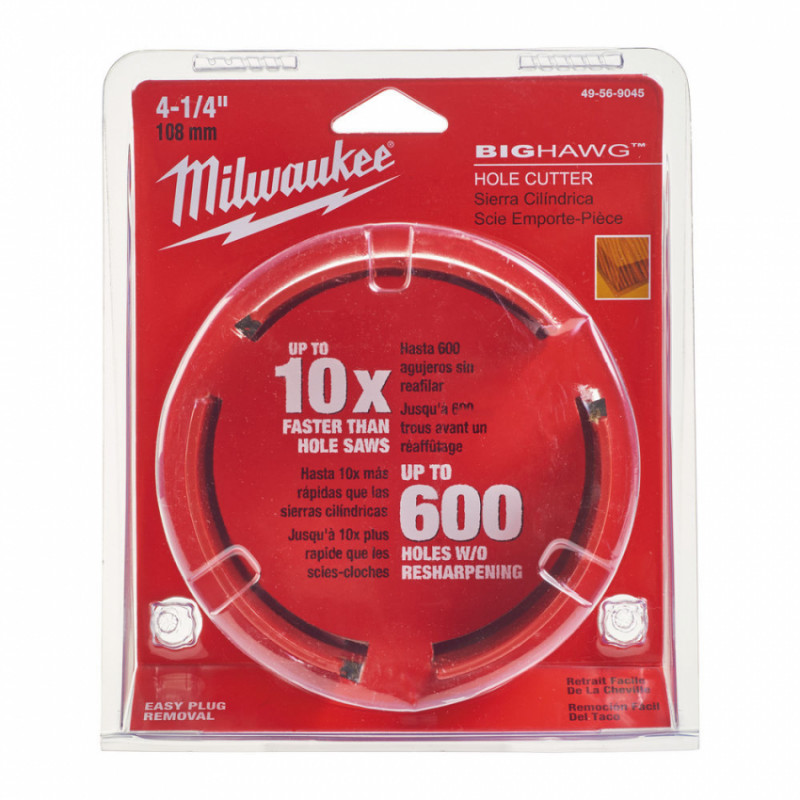 Коронка по дереву MILWAUKEE BIGHAW діаметр 108мм-49569045