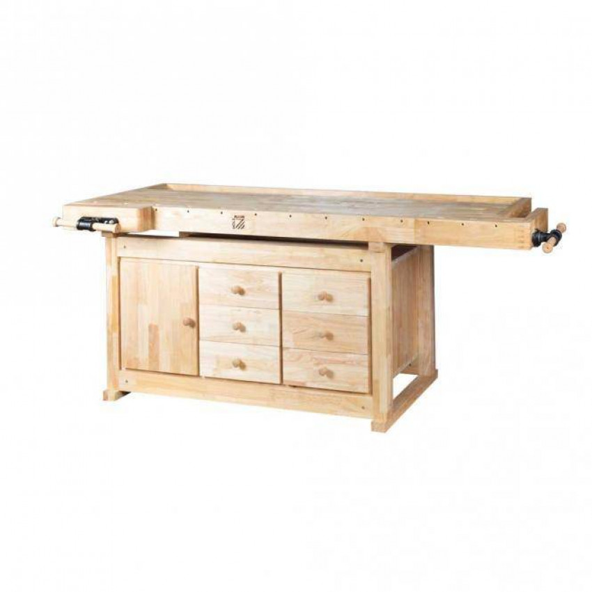 Верстак столярний з каучукового дерева Holzmann WB 210C-WB210C