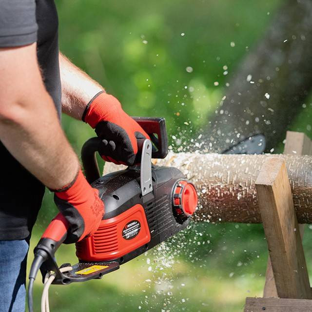 Пила ланцюгова електрична 2400Вт, шина 40см, плавний пуск, SDS INTERTOOL WT-0625-WT-0625