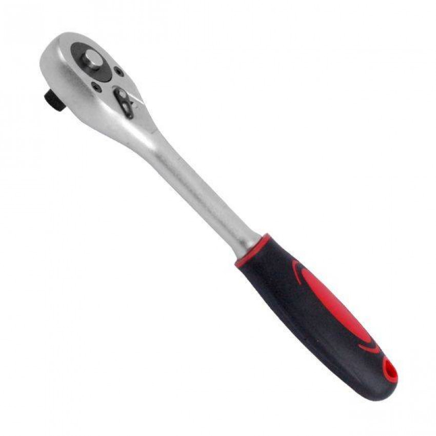 Рукоятка із храповим механізмом на 24 зуби 3/8'' INTERTOOL HT-2105-HT-2105