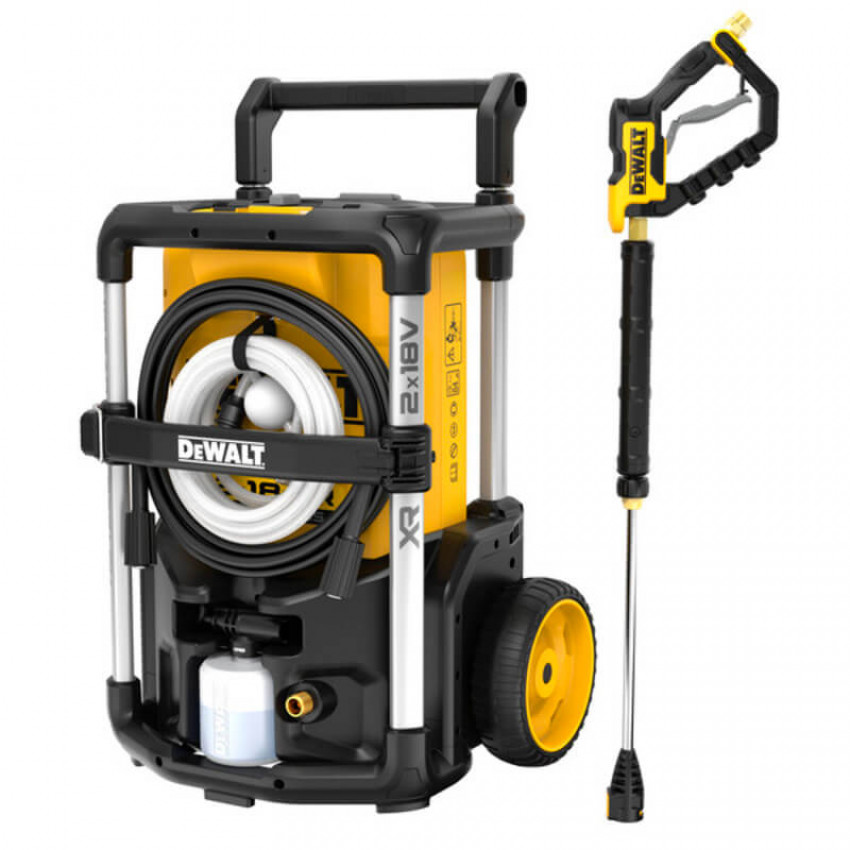 Мийка високого тиску акумуляторна безщіткова DeWALT DCMPW1600N-DCMPW1600N