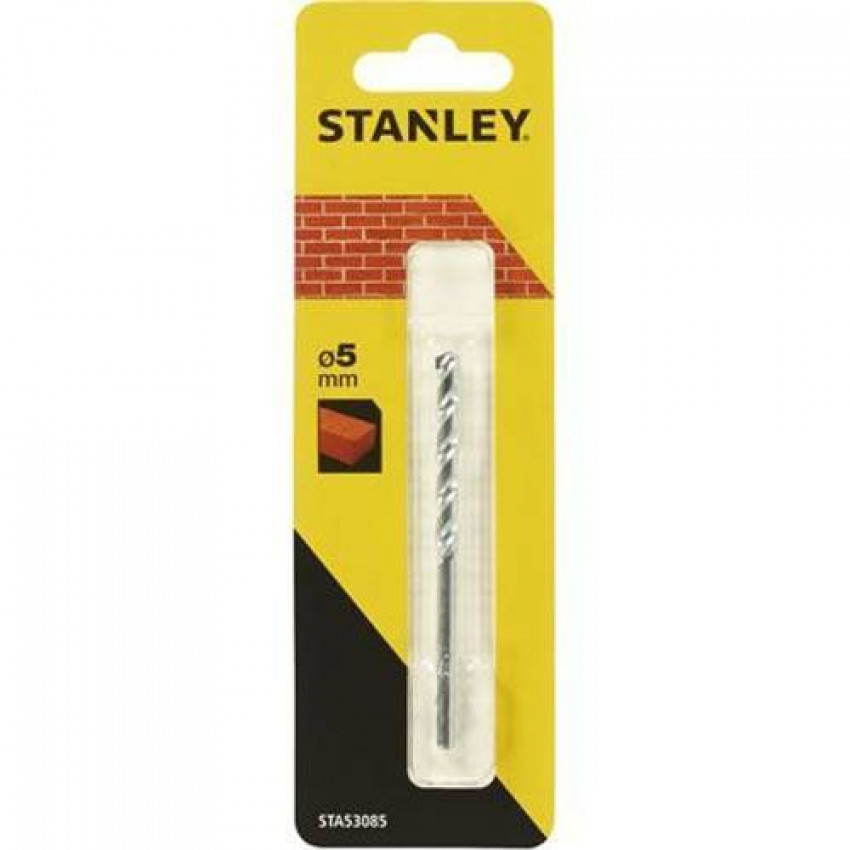 Свердло з кирпича 5мм STANLEY STA53085-STA53085