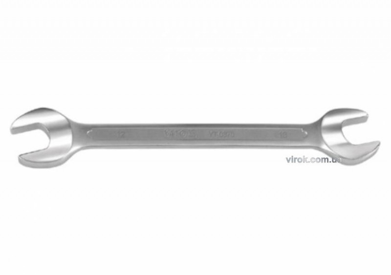 Ключ ріжковий YATO: CrV, М=12х13 мм, l=170 мм [10/80/160]-YT-0370