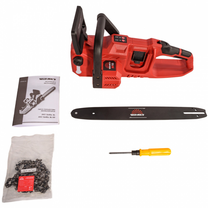 Пила ланцюгова акумуляторна Vitals AKZ 3640c BL-235294