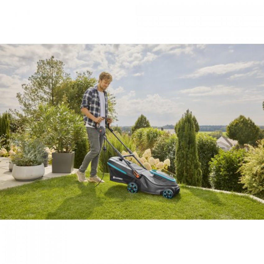 Газонокосарка електрична Gardena PowerMax 37/1800 G2 1800 Вт-14637-20.000.00