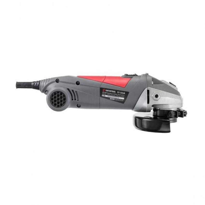 Шліфмашина кутова 900Вт, 12000об / хв, діаметр кола 125мм INTERTOOL DT-0268-DT-0268