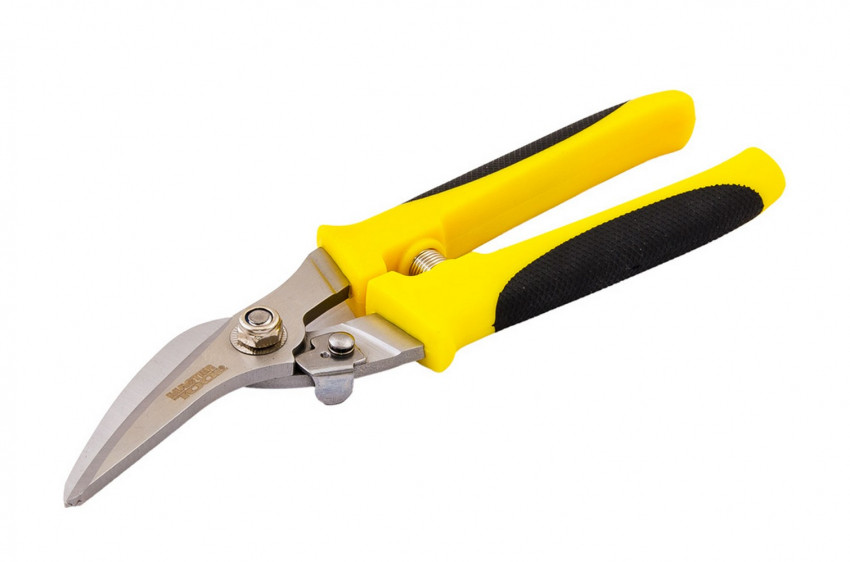 Ножиці по металу MASTERTOOL 200 мм нержавіючі 01-0400-01-0400