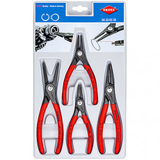 Набір прецизійних щипців для стопорних кілець KNIPEX 00 20 03 SB-[articul]