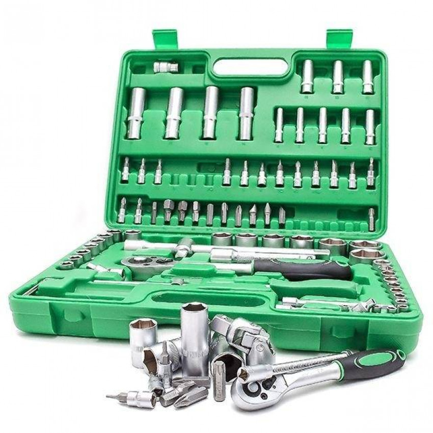 Набір інструментів 1/2 "& 1/4" 94 од INTERTOOL ET-6094SP-ET-6094SP