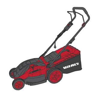 Газонокосарка електрична Vitals Master EZP 3816jb-[articul]