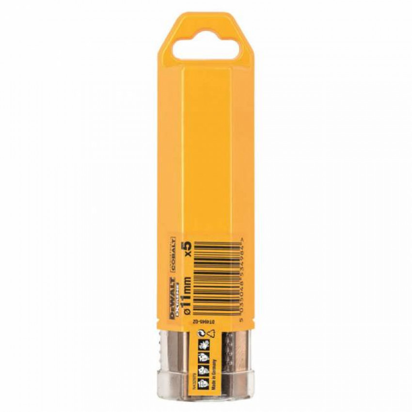 Свердло по металу EXTREME INDUSTRIAL COBALT DeWALT DT4945-DT4945