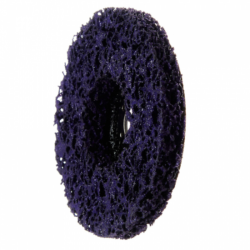 Круг зачисний з нетканого абразиву (корал) Vitals Master Т27 125×22,2 мм чорний м’який-195740