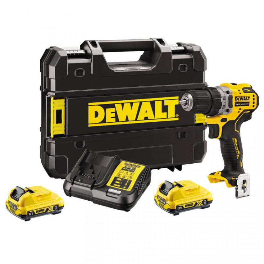 Дриль-шуруповерт акумуляторний безщітковий DeWALT DCD701D2-DCD701D2