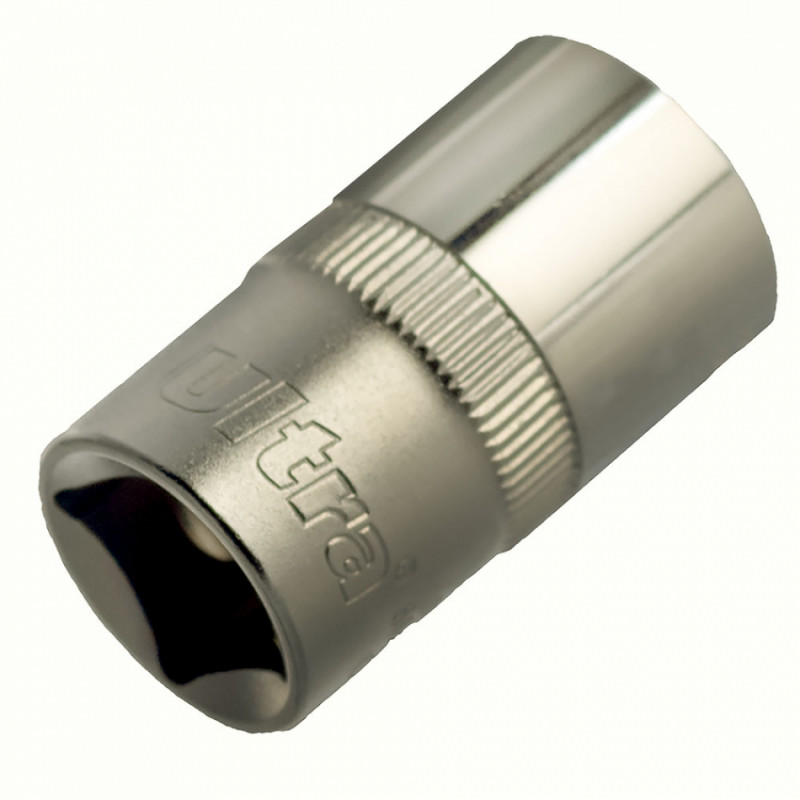 Насадка шестигранна коротка 1/2" 16мм CrV ULTRA (6070162)-6070162