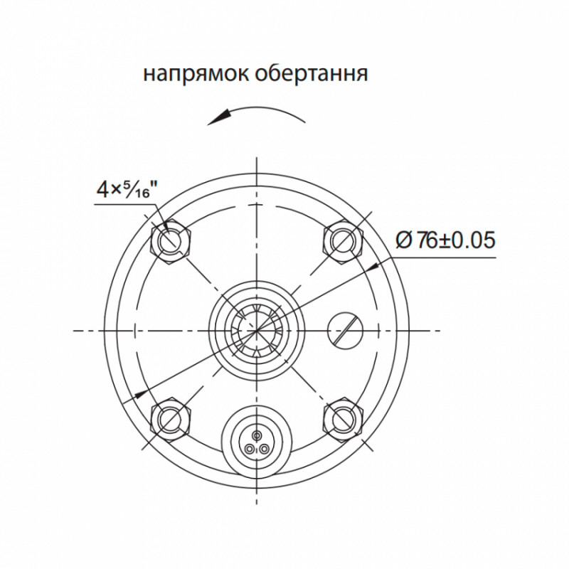 Відцентровий насос 1,3 кВт H 148 (114) м Q 55 (35) л / хв Ø 102 мм 70 м кабель середній DONGYIN (778446)-778446
