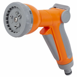 Пістолет-розпилювач 9 режимів (АВS+TPR) FLORA (5011874)-[articul]