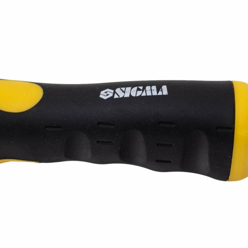 Гладилка штукатурна нержавіюча із зубом Profi 280мм×130мм 6×6мм Sigma (8327521)-8327521