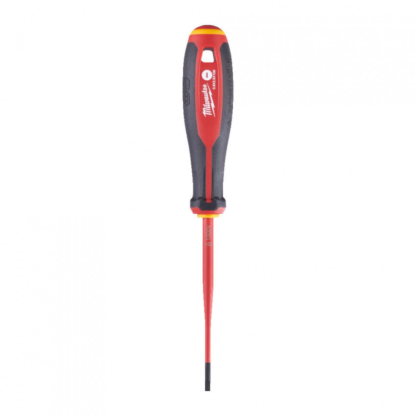Тригранна викрутка ізольована VDE SL 0.6X3.5X100 (1 шт)MILWAUKEE-4932478714