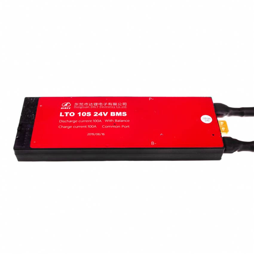 BMS плата LTO 24V 10S 100A симметрия-