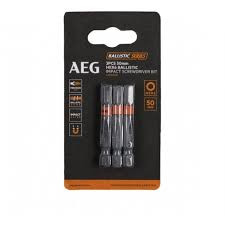 Біта ударна AEG AAK503H6,  HEX6, 50мм (3шт)-4932479194