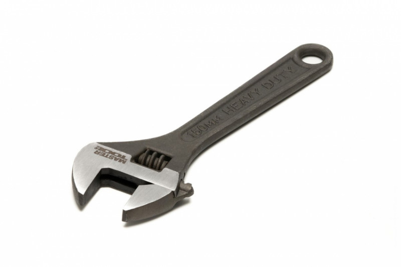 MasterTool Ключ розвідний 150 мм, 0-20 мм, Cr-V, фосфатований, Ст.: 76-0221-76-0221