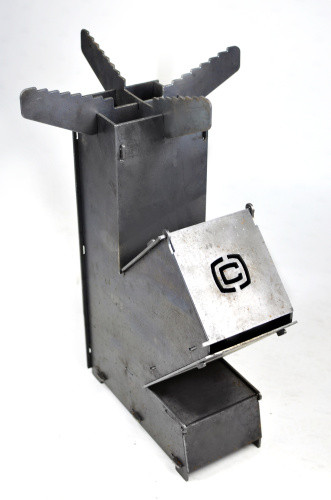 Турбо-піч розкладна, з чохлом 280х130х500мм 3мм СИЛА-960021