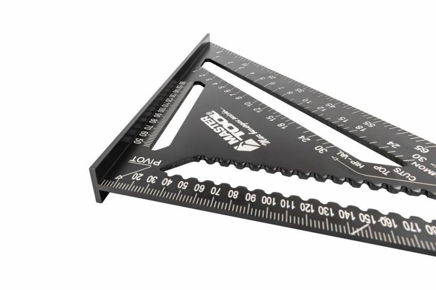 Кутник тесляра MASTERTOOL SWANSON 300 мм алюмінієвий 30-3519-30-3519