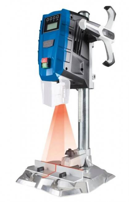 Свердлильний верстат DP55 Scheppach, 0,71 кВт, 230В-240В, 260 мм, 8,5 кг-DP 55