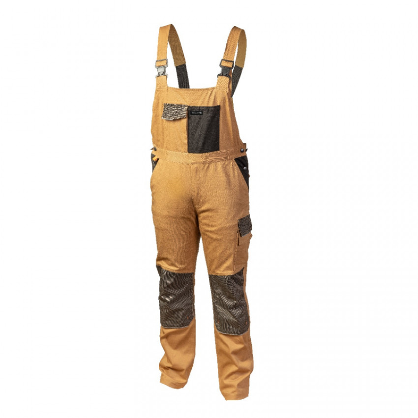 Напівкомбінезон робочий EDGAR,  бежевий HOEGERT 2XL HT5K272-1-2XL-HT5K272-1-2XL