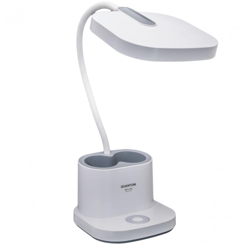 Настільна лампа з акумулятором Quantum VERONA QM-TL1061 LED 3.5W 450lm 4100К USB 5V 3000mAh з Power Bank-QM-TL1061