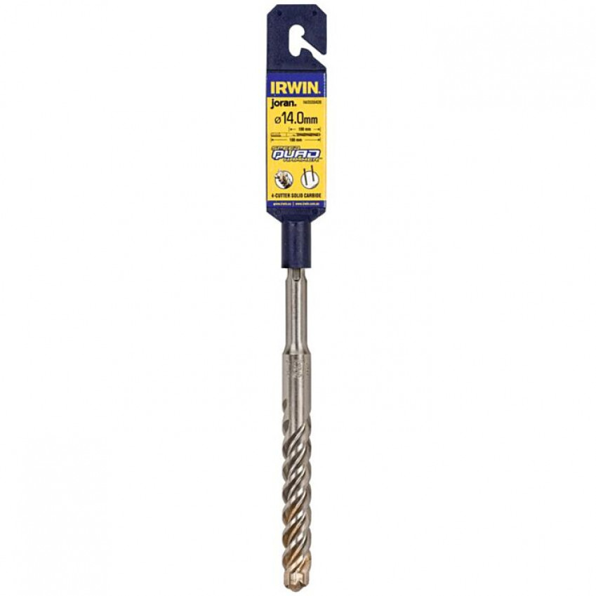 Бур SDS Plus  14.0x160мм, QUAD SPEEDHAMMER, IRWIN-IW2039426