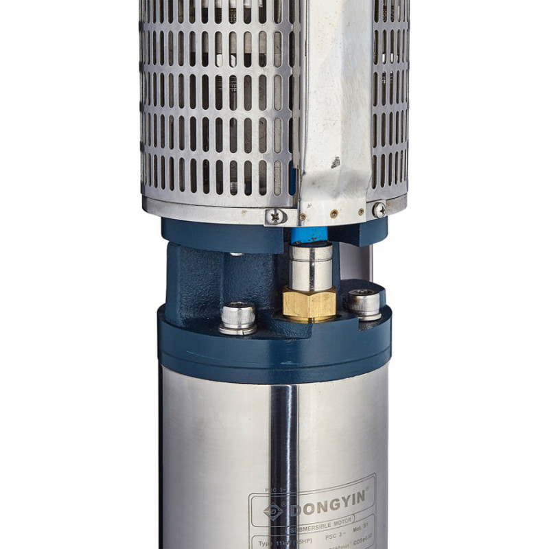 Насос відцентровий 380В 30кВт H 149(90)м Q 2000(1500)л/хв Ø203мм колеса нерж сталь+пульт DONGYIN (7778283)-7778283