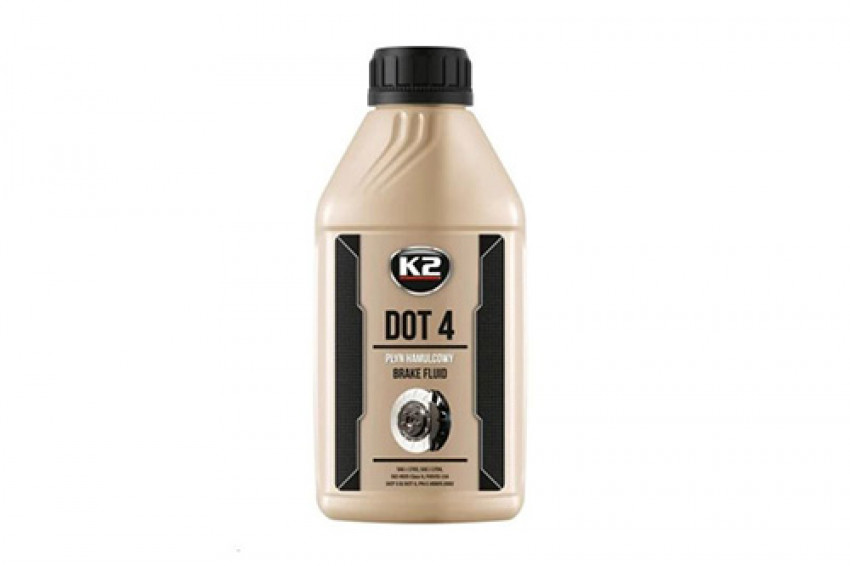 Гальмівна рідина TURBO DOT-4 Brake Fluid 500мл К2-T1041
