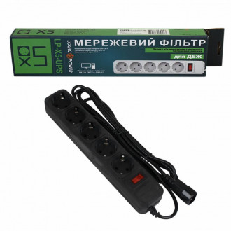 Мережевий фільтр для ДБЖ LP-X5-UPS-3M-[articul]