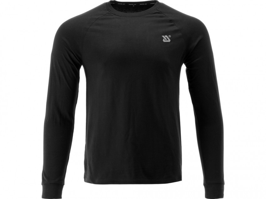 Футболка чорна, з довгими рукавами YATO розм. 2XL/ 78 см х 61 см, 100%- бавовна [40]-YT-78834