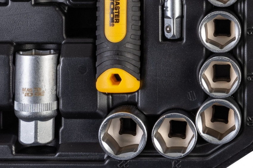 Набір ключів і насадок торцевих MASTERTOOL CRV 3/8" 39 шт 78-3039-78-3039