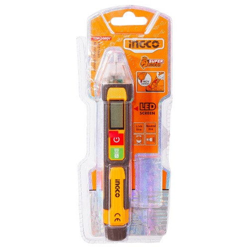 Індикатор напруги безконтактний AC (12–1000 В) INGCO-VD210003