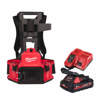 Обприскувач ранцевий акумуляторний (базова станція) MILWAUKEE M18 BBPFP2-301 (ЗП+1ак.Х3Аг)-[articul]
