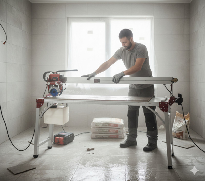 Електроплиткоріз 1200 мм 230В/1750Вт  довжина різу 1200 мм, ручна подача-ST1201M