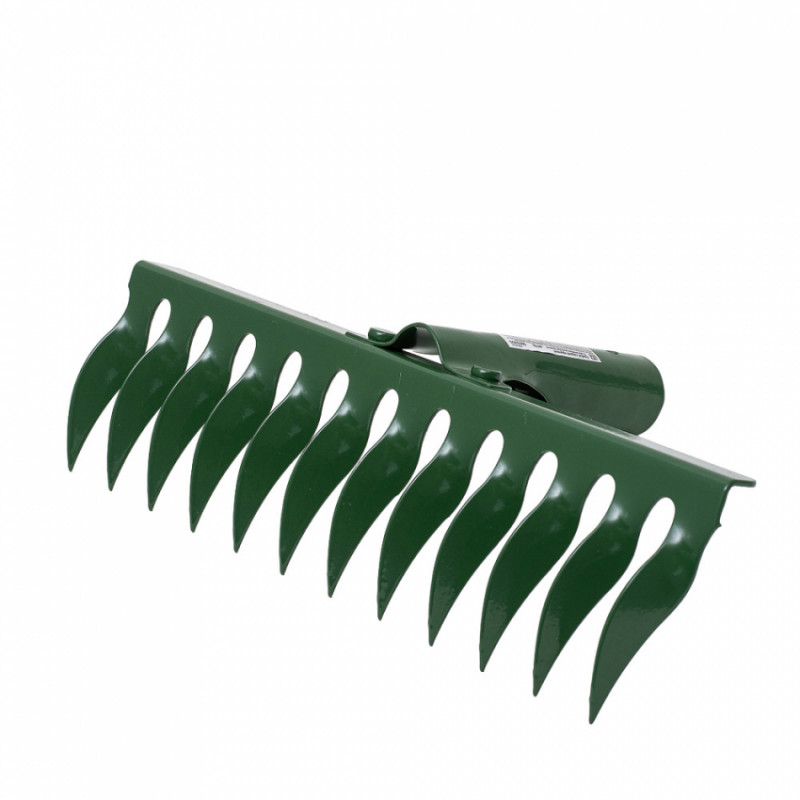 Граблі садові кручені 12 зубів 320×82мм заклепувальне кріплення GRAD (5051915)-5051915