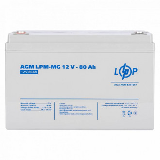 Акумулятор мультигелевий LPM-MG 12V - 80 Ah-[articul]