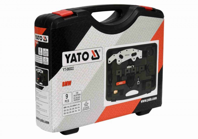 Фіксатори газорозподільної системи двигунів авто групи BMW VANOS YATO: набір, 9 елементів-YT-06022