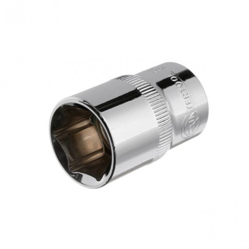 Головка шестигранна 1/2", 18×38 мм, Cr-V, STORM INTERTOOL ET-0018-ET-0018
