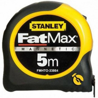 Рулетка STANLEY &quot;FatMax&quot;: L = 5 м x 19 мм. ударостійка в ергоном. корпус-[articul]