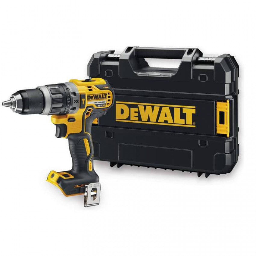 Дриль-шуруповертний акумуляторний безщітковий ударний DeWALT DCD796NT-DCD796NT