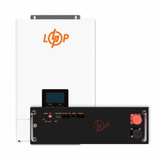 Комплект резервного живлення LogicPower ДБЖ W6000 + літієва (LiFePO4) батарея 5120 Вт/год (37760+38129 100 Ah)-[articul]