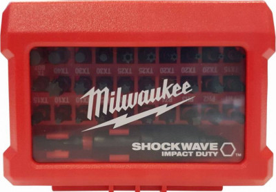 Набір біт SHOCKWAVE MILWAUKEE, (32шт)