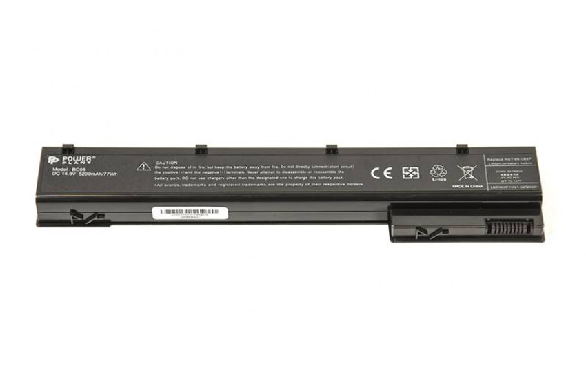 Акумулятори PowerPlant для ноутбуків HP EliteBook 8560w (HP8560LH, VH08XL) 14.8V 5200mAh-NB460564