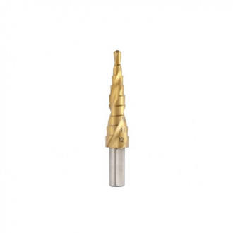 Свердло ступінчасте по металу спіральне 4-12 мм INTERTOOL SD-5833-[articul]