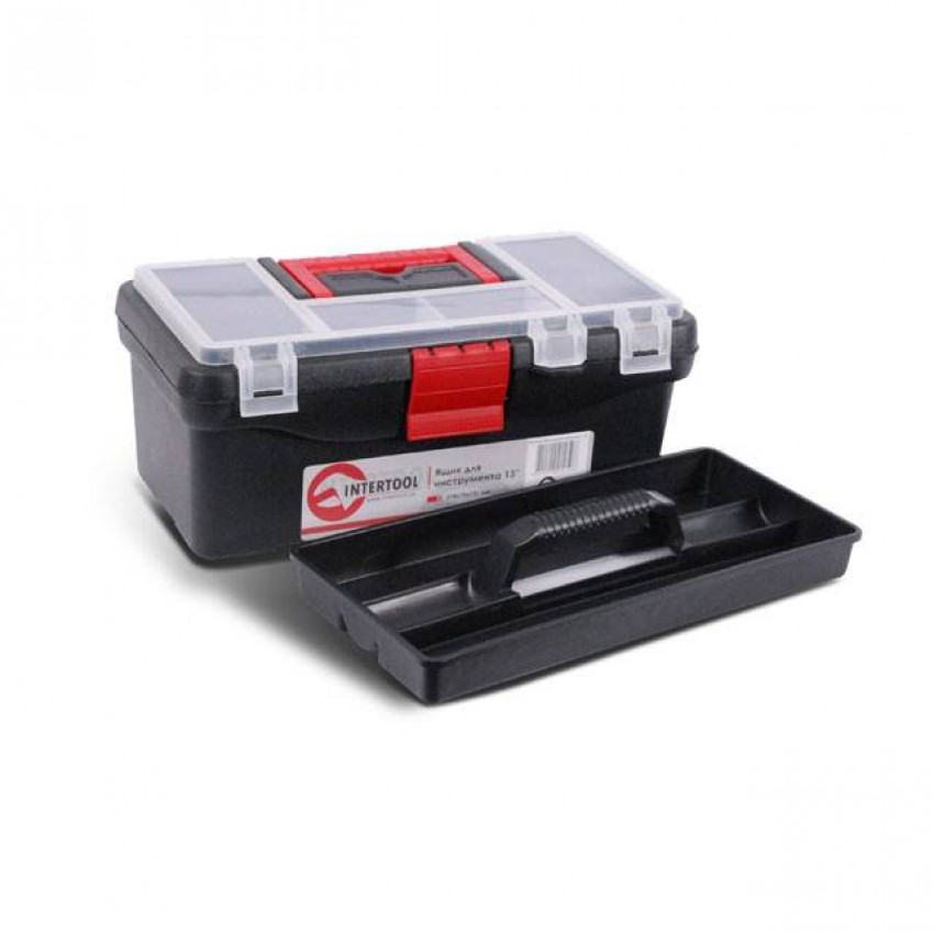 Ящик для інструментів 13" 318*175*131 мм INTERTOOL BX-0125-BX-0125